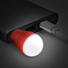 Ночник "Лампочка" LED USB МИКС 3,5х3,5х6,5 см RISALUX - Фото 9