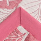 Покрывало хлопковое Этель «Листопад» 200х240±5 см, цвет розовый, 100%хлопок, 300гр/м2 - Фото 4