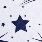 Простыня LoveLife «Звёзды» 150х220 см, 100% хлопок, поплин, 125 г/м² - фото 809299221