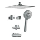 Душевая система Cersanit NENO A63477, лейка 5 реж., шланг 150 мм - Фото 9