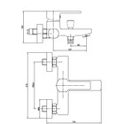 Смеситель для ванны Cersanit SMART A63048 - Фото 9