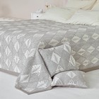 Покрывало хлопковое Этель «Лес» 200х240 см, цвет серый, 100% хлопок, 300гр/м2 - фото 804910064