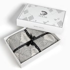 Покрывало хлопковое Этель «Лес» 200х240 см, цвет серый, 100% хлопок, 300гр/м2 - фото 804910066