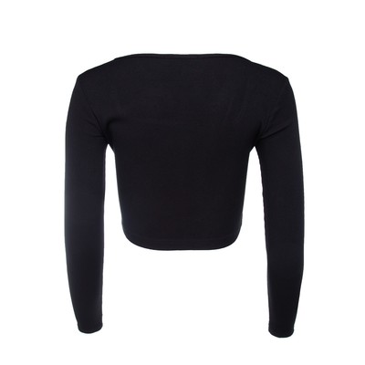 Лонгслив женский MIST, размер 44-46, чёрный