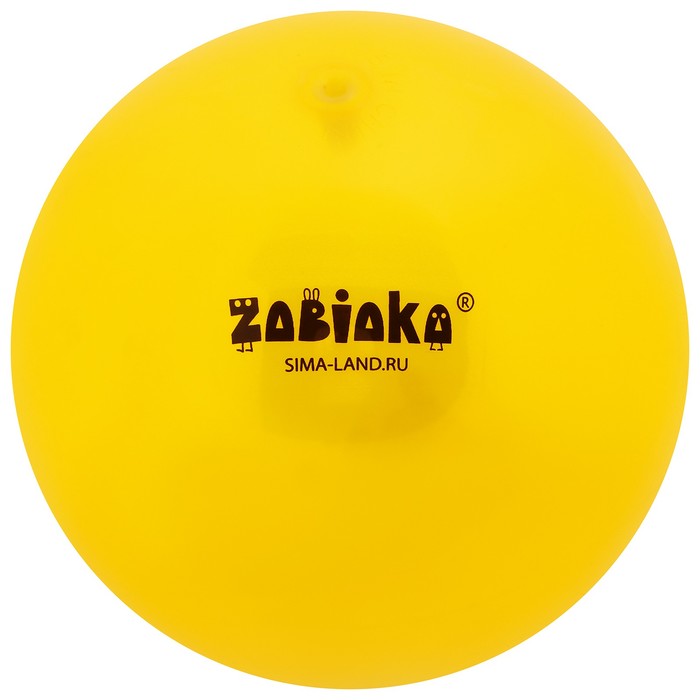Мяч детский ZABIAKA, d=22 см, 60 г, цвет МИКС - фото 1906027611