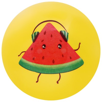 Мяч детский «Арбузик», d=22 см, МИКС