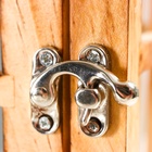 Подсвечник дерево "Фонарь - большие окна" коричневый набор 2 шт 30х13х13; 49х18,5х18,5 см - фото 21660702