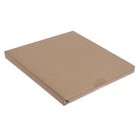 Набор картона переплетного 30 х 30 см, 10 листов, Х LINE (сенгвич), 2.5 мм, 950 г/м2 белый - Фото 4