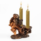 Подсвечник "Ангелочек", на две свечи, 11 х 5.5 х 12 см - фото 6637209