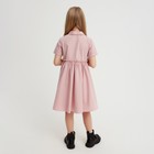 Платье для девочки с воротником KAFTAN, размер 30 (98-104), цвет пудра - Фото 3