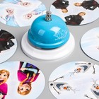 Игра с карточками и звонком «Холодное сердце», Холодное сердце, 9.5×8.7 см - Фото 2