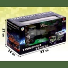 Грузовик радиоуправляемый «Военный», работает от аккумулятора, цвет зелёный - Фото 8