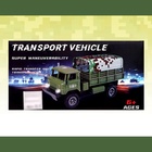 Грузовик радиоуправляемый «Военный», работает от аккумулятора, цвет зелёный - Фото 9