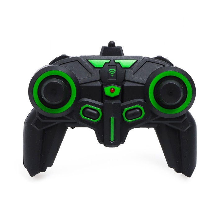 Машина - перевёртыш радиоуправляемая «Трюкач», работает от аккумулятора, цвет красный 55129