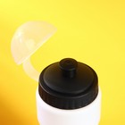 Бутылка для воды «Спорт», 750 мл, белая - Фото 3