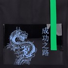 Шопер текстильный с карманом «Дракон»,35 х 0,5 х 40 см, чёрный - фото 11957580