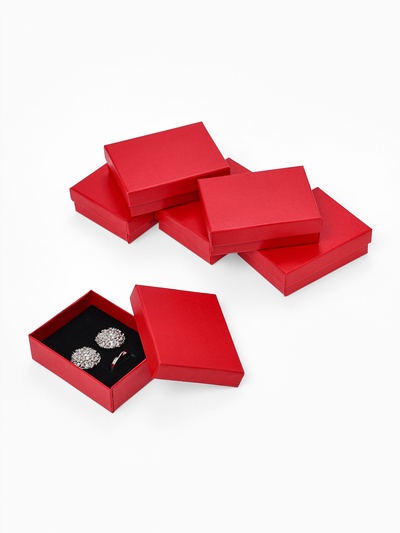 Коробочка подарочная под набор «Минимал», 7×9 см, красная