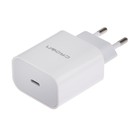 Сетевое зарядное устройство Crown CMWC-3031F, USB Type-C, 3 А, быстрая зарядка, белое 9081035 - фото 14608300