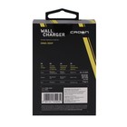 Сетевое зарядное устройство Crown CMWC-3031F, USB Type-C, 3 А, быстрая зарядка, белое - фото 51759286 Сетевое зарядное устройство Crown CMWC-3031F, USB Type-C, 3 А, быстрая зарядка, белое - фото 51759286