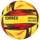 Волейбольный мяч TORRES Resist, V321305, гибридная сшивка, 12 панелей, р. 5, PU 9086806 - фото 12617199