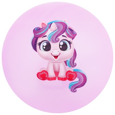 Мяч детский ZABIAKA «Единорожка», d=22 см, МИКС