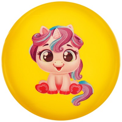 Мяч детский ZABIAKA «Единорожка», d=22 см, МИКС