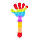 Развивающая игрушка «Ладонь» с присосками, цвета МИКС - фото 319730386