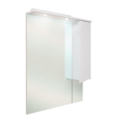 Зеркало шкаф Onika Моника 75.01 для ванной комнаты, правый, с подсветкой