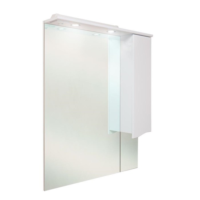 Зеркало шкаф Onika Моника 75.01 для ванной комнаты, правый, с подсветкой - Фото 1