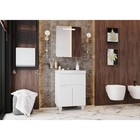 Зеркало шкаф Onika Неаполь 60.01, с подсветкой - фото 28192112