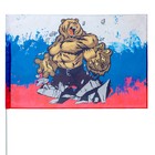 Флаг России "Россия это сила", 90 х 135 см, полиэфирный шёлк, без древка - фото 9830600
