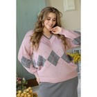 Пуловер женский, размер 52 - Фото 2