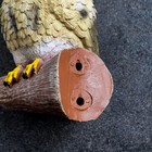 Подвесной декор "Сова на ветке" 10х14х21см, серая - Фото 4