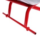 Тачка строительная, двухколёсная: груз/п 350 кг, объём 150 л, красные ручки - Фото 6