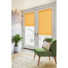 Рулонная штора на балконную дверь, 52х215 см, цвет апельсин - Фото 2