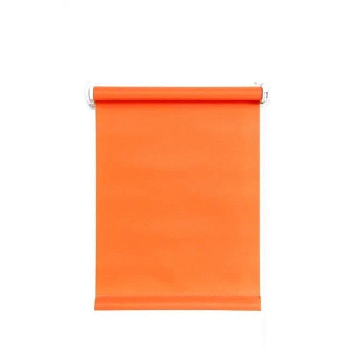 Рулонная штора LETO, 50х160 см, цвет оранжевый - Фото 1