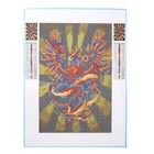 Алмазная мозаика со светящимися стразами «Птица» 20х30 см, на холсте - фото 3583802