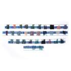 Алмазная мозаика с полным заполнением на холсте «Лодка в горах», 20×30 см - Фото 3