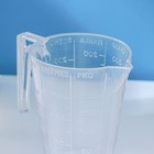 Стакан мерный, 250 мл, пластик, прозрачный - Фото 3