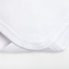 Боди детское «Крошка Я. Новогодние зверята», рост 80-86 см, белое - Фото 6