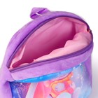 Рюкзак детский плюшевый «Зайка», 26 х 24 см, на новый год - фото 7574418