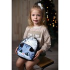 Рюкзак плюшевый детский для девочки «Котик», 26×24 см, на новый год - фото 4356479