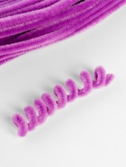 Синельная проволока, набор 50 шт., сиреневая, 30 см - Фото 4