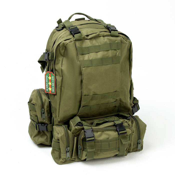 Рюкзак тактический "Storm tactic" мужской, 50 л, oxford, зеленый - Фото 1