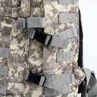 Рюкзак тактический туристический Storm tactic, 40 л, с карманами, расцветка пиксели, серый - Фото 3