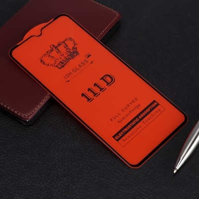 Защитное стекло 2.5D TFN для Samsung A03s, полный клей, чёрная рамка