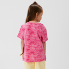 Футболка для девочки "Minnie", Минни Маус, «Тай-дай», рост 110-116 см, цвет розовый - Фото 4