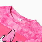 Футболка для девочки «Дейзи Дак», Disney, «Тай-дай», рост 122-128 см, цвет розовый - Фото 2