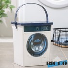 Контейнер для стирального порошка, 5 л, 19.6×16.7×23 см, пластик, МИКС - Фото 1