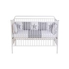 Кроватка-трансформер Polini kids Vintage 400, детская, металлическая, цвет белый - Фото 2